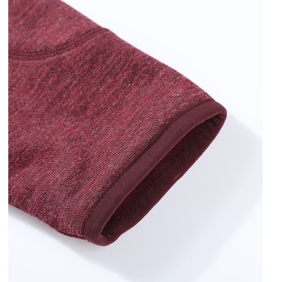 NWT Ororo Women's Heated Full Zip Fleece Jacket Maroon - Picture 5 of 16